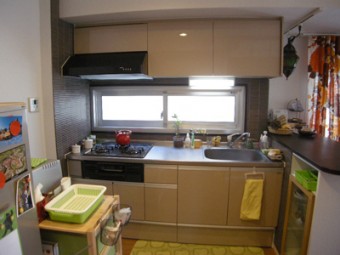 タイルとの相性もばっちり クリナップのコルティに! タイルとの相性もばっちり クリナップのコルティに!